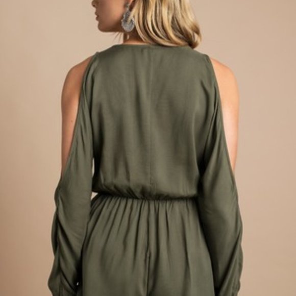 TOBI olive romper - Picture 4 of 5